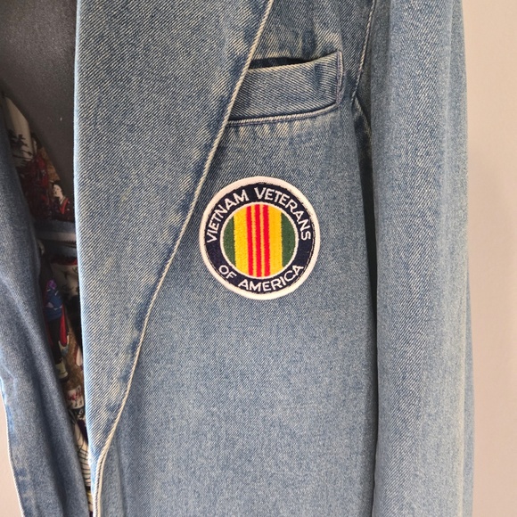 Custom Commemorative Denim Jacket - Picture 3 of 6